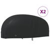 vidaXL Покривала за мотоциклети 2 бр 245x105x125 см 210D Оксфорд плат