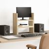 vidaXL Органайзер за бюро, сонома дъб, 40x17x41 см, инженерно дърво