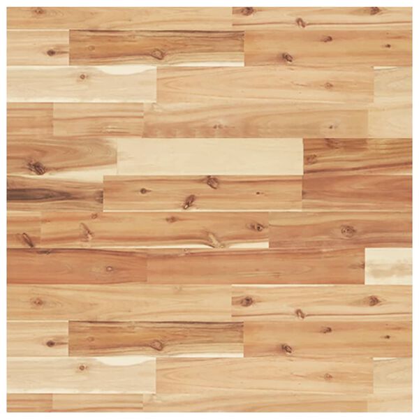 vidaXL Плот за маса квадратен 60x60x2 см масивна акация