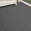 vidaXL Плочка за decking 6 pcs Сив 60 x 30 cm WPC