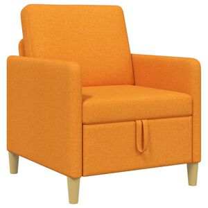 vidaXL Диван с storage Тъмен жълт 72 x 78 x 87 см Полиестер