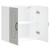 vidaXL Кухненски стенен шкаф, Kalmar, бял, инженерно дърво