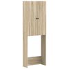 vidaXL Тоалетна Шкаф ALKMAAR Дъб сонома 66 x 25,5 x 190 см