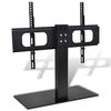 vidaXL Стойка за телевизор с основа, метална, черна, 32"-70