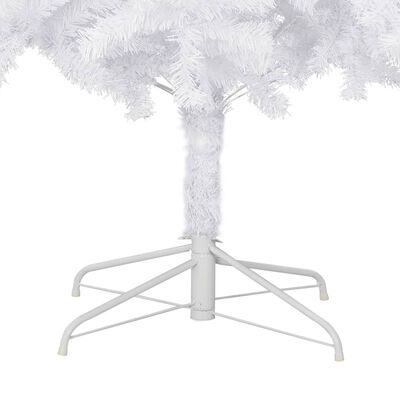 vidaXL Изкуствено коледно дърво, 300 см, бяло