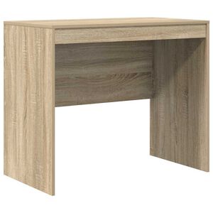 vidaXL Бюро Сонома дъб 90 x 50 x 76 см