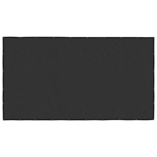 vidaXL Мрежа за ремарке, HDPE, 2,5x4,5 м, черна