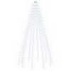 vidaXL Лампички за коледна елха 210 LED светодиода Студено бяло 210 cm