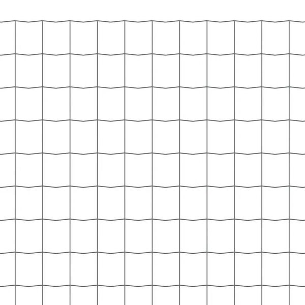 vidaXL Евромрежа, стомана, 10x0,8 м, сива