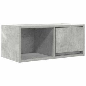 vidaXL ТВ шкаф Бетон сив 60x31x25,5 cm Инженерна дървесина