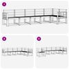 vidaXL Комплект дивани за открито 6 pcs Естествен