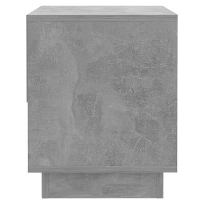 vidaXL Нощни шкафчета, 2 бр, бетонно сиви, 45x34x44 см, ПДЧ
