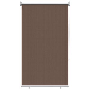 vidaXL Външна ролетна щора с блокировка на UV 90% Таупе 100 x 140 cm