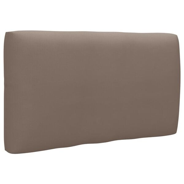 vidaXL Градинска палетен ъглов диван сив импрегнирано борово дърво