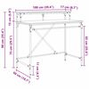 vidaXL Бюро Старо дърво 100 x 50 x 90 cm Инженерно дърво
