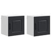 vidaXL Панел за миялна машина Kalmar 2 pcs Черно 40 x 31 x 40 см
