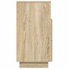 vidaXL Нощни шкафчета, 2 бр, с 2 чекмеджета, дъб сонома, 36x36x68 см