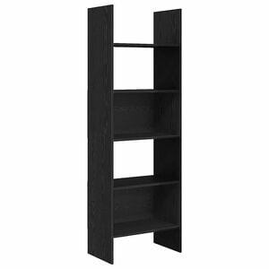 vidaXL Шкаф за книги 5 нива 60 x 35 x 180 см Инженерна дървесина