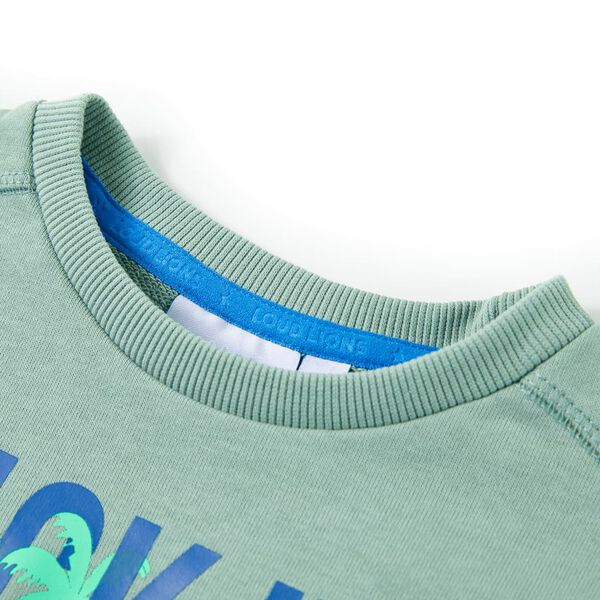 Детски суитшърт, светло каки, 140