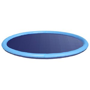 vidaXL Басейн за пръскане за деца и кучета Синьо &Oslash;200 x 9 см ПВЦ