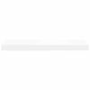 vidaXL Окачен стенен рафт, бял, 60x23,5x3,8 см, МДФ
