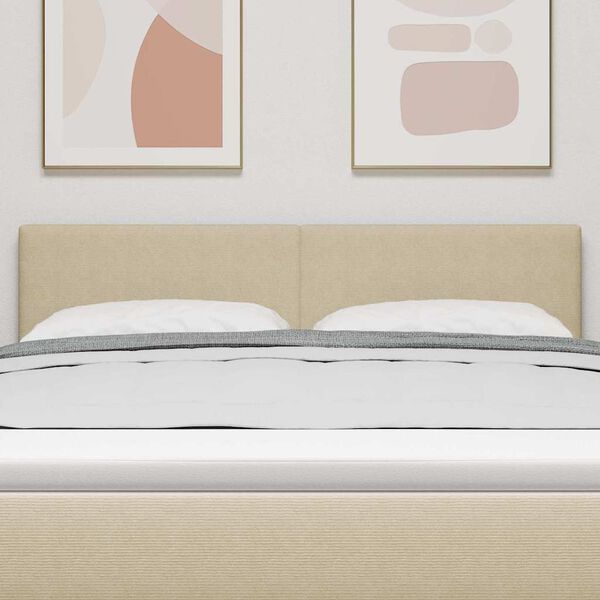 vidaXL LED глава С LED лентисти светлини Сивозелен 144 см Полиестер