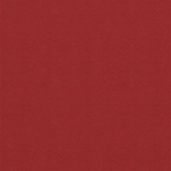 vidaXL Балконски параван, червен, 90x300 см, оксфорд плат