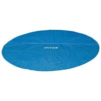 Intex Соларно покривало за басейн, синьо, 290 см, полиетилен