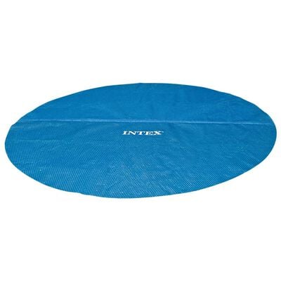 Intex Соларно покривало за басейн, синьо, 290 см, полиетилен