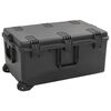 vidaXL Преносим калъф за полет, черен, 79,5x52x39 см, PP