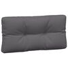 vidaXL Палетни възглавници, 5 бр, антрацит, текстил
