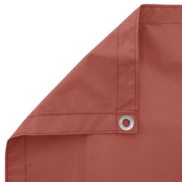 vidaXL Балконен екран Теракота 100 x 600 cm Оксфордска тъкан