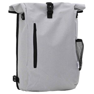 vidaXL Чанта за велосипед Сив 31 x 13 x 58 см Полиестер