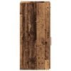 vidaXL Служебен шкаф с чекмедже Старо дърво 30 х 42,5 х 93 см