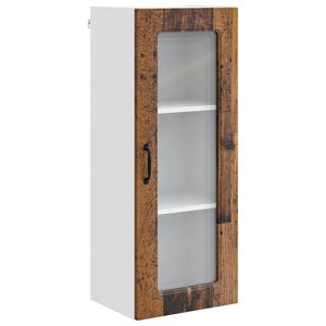vidaXL Панел за миялна машина Kalmar Старо дърво 40 x 31 x 100 см