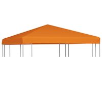 vidaXL Покрив за шатра, 310 г/м², 3x3 м, оранжев