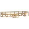 vidaXL Комплект дивани за открито 7 pcs Бяло 79 x 79 x 37 см