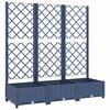 vidaXL Градината Синьо сиво 120 x 40 x 121,5 cm