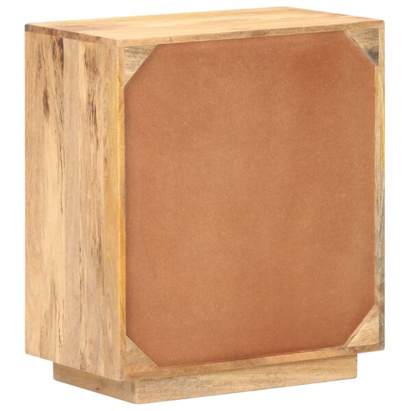 vidaXL Сайдборд, 60x35x70 см, мангово дърво масив