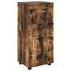 vidaXL Комплект шкафове за баня TULUM Димян дъб 37 x 31,5 x 82 см