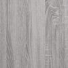 vidaXL ТB шкаф, сив сонома, 100x34,5x44,5 см, инженерно дърво