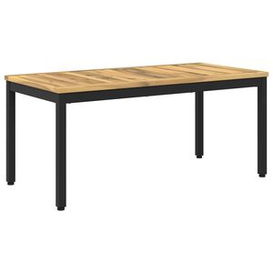 vidaXL Масичка за кафе Бяло и черно 50 x 100,5 x 45 см