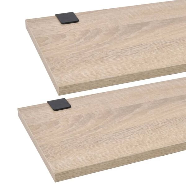 vidaXL комплект мебели за баня от 8 части и мивки, бежов цвят