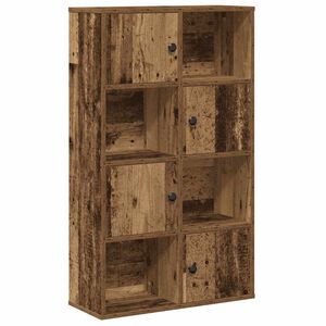 vidaXL Библиотека, старо дърво, 60x24x101,5 см, инженерно дърво