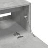 vidaXL Долен шкаф за мивка, бетонно сив, 59x37x59 см, инженерно дърво
