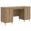 vidaXL Бюро Дъб артизан Инженерна дървесина 142,5 x 50 x 75 см