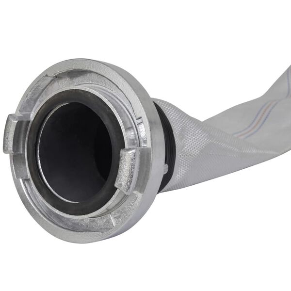 vidaXL Пожарен шланг 20 м 3" съединители Щорц тип B