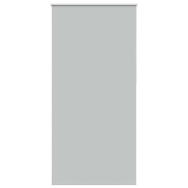 vidaXL Ролкова щора Blackout Светло сиво 105x210 cm Ширина на плата