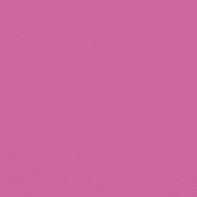 vidaXL Възглавница за градинска пейка розова 100x50x7 см оксфорд плат