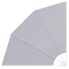 vidaXL Сгъваема странична тента за балкон, сива, 140x140 см